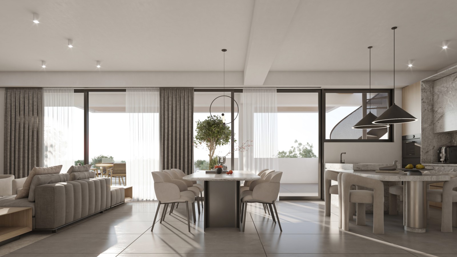 ΚΟΡΥΔΑΛΛΟΣ ΜΙΑΟΥΛΗ 10  -ΜΕΖΟΝΕΤΑ 150 ΤΜ ΣΤΟΝ 7ο-8ο ΟΡΟΦΟ ΜΕ ΠΙΣΙΝΑ - ΠΩΛΗΘΗΚΕ